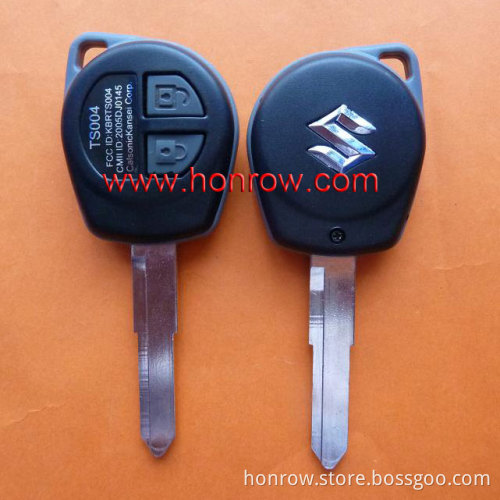 High quality suzuki swift remote key, Suzuki 2 button remote Key with ID46 chip 433mhz,suzuki transponder chip key